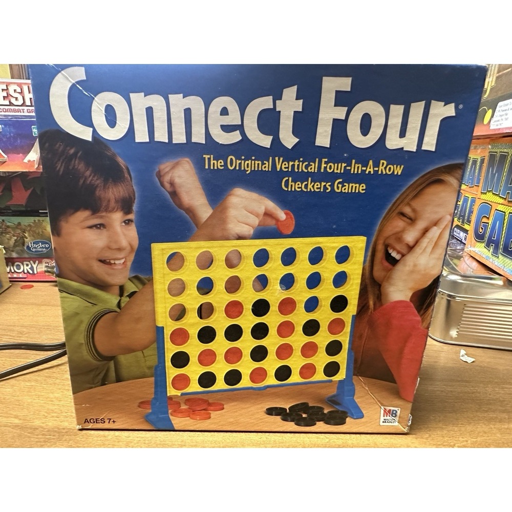 Connect Four Board Game, 2002 Hasbro Games. Complete.‎